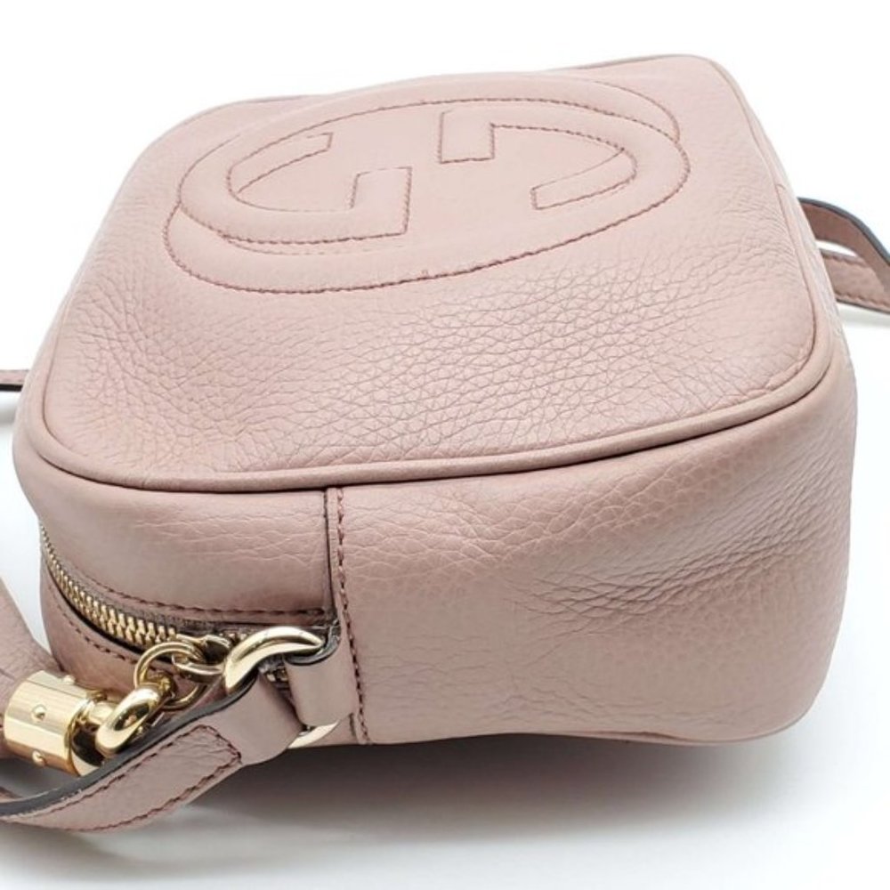 Gucci Disco Soho Camera Leather Crossbody Bag - Picture 11 of 16
